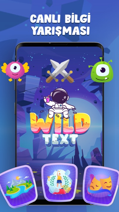 Wild Text app screen